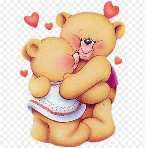 Valentine Teddy Bears Png Clipart Picture Cartoon Teddy Bears Huggi