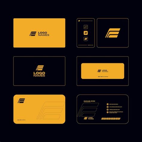 Premium Vector | Logistics Logo Design Template with Branding Kit