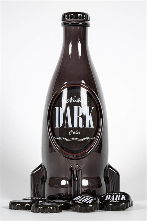 Fallout Nuka-Cola Dark Glass Bottle & Caps – Official Bethesda Gear Store