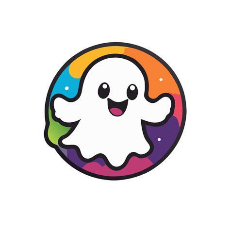 halloween graphics cute colorful ghost 47240072 PNG