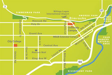 Campus Maps And Buildings Msu Billings Msu Billings