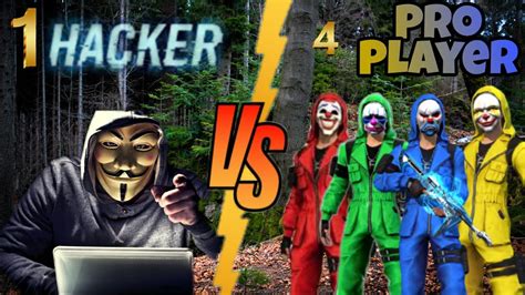 Hacker Vs 4 Pro Player Advance Power Gaming Youtube