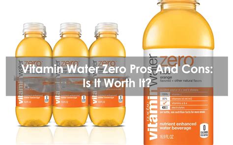 Vitamin Water Zero Glow Nutrition Facts | Besto Blog