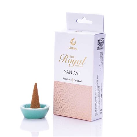 Royal Aromas Incense Cones Bundle Rose Saffron Sandal At Rs 287