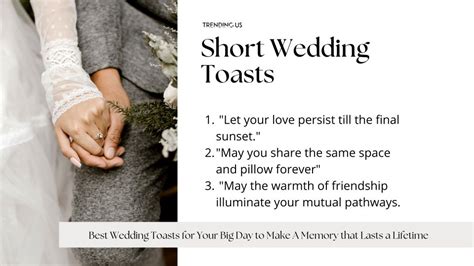 Best Wedding Toasts For Your Big Day To Make A Memory That Lasts A