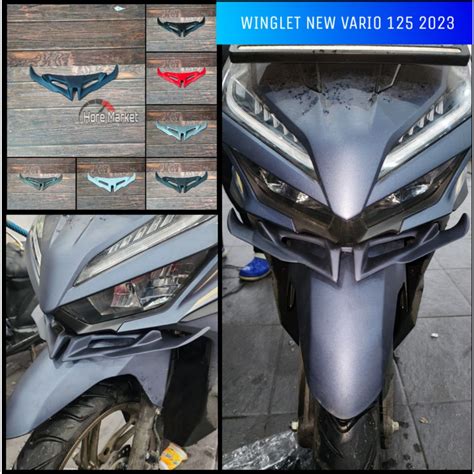 Winglet Vario New Cbs Keyless Motorcycle Variation