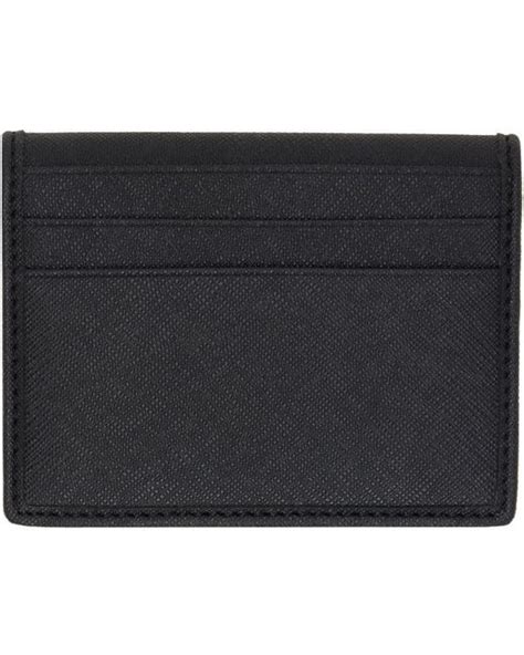 Vivienne Westwood Black Hardware Bifold Card Holder For Men Lyst