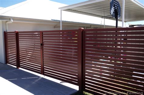 Aluminium Slat Fencing Olympic Fencing Manufacture And Installation