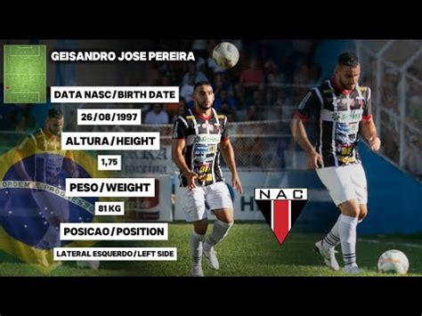 GEISANDRO PEREIRA LATERAL ESQUERDO LEFT BACK 2024 YouTube