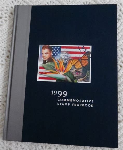 Usps 1999 Commemorative Stamp Yearbook With Sealed Stamp Packet Ebay