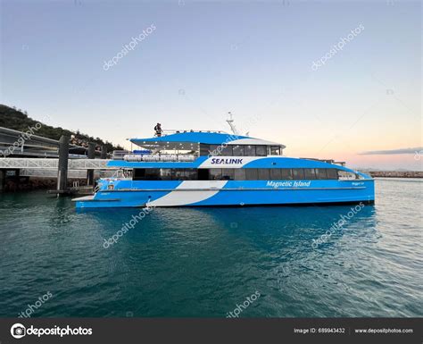 Townsville Qld Aug 2023 Magnetic Island Ferries Queensland Australia