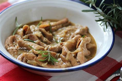 Fraise De Veau Au Romarin Piment Oiseau Fraise De Veau Recette