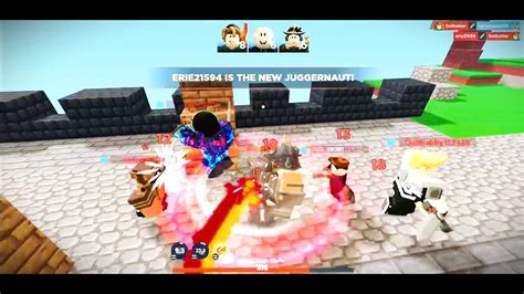 I Became A Juggernaut Roblox Bedwars Youtube