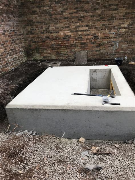 Construction Of Concrete Plinth At Mount Vernon Mcs