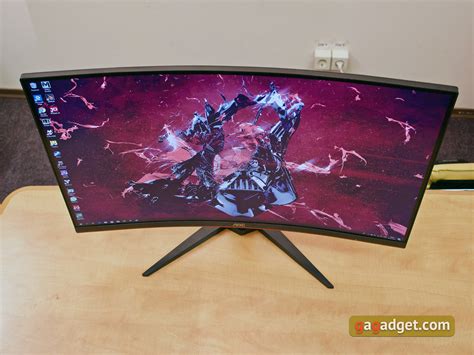 Обзор AOC CQ32G1: 32-дюймовый изогнутый геймерский монитор с частотой ...