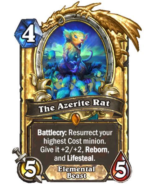 The Azerite Rat New Hearthstone Wiki