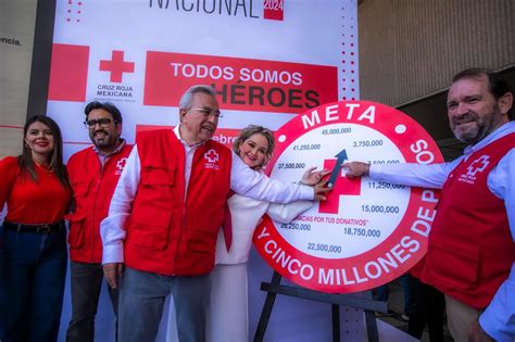 Rocha Pone En Marcha La Colecta Nacional De Cruz Roja En Sinaloa