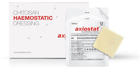 Axiostat Haemostatic Dressing Axio Biosolutions