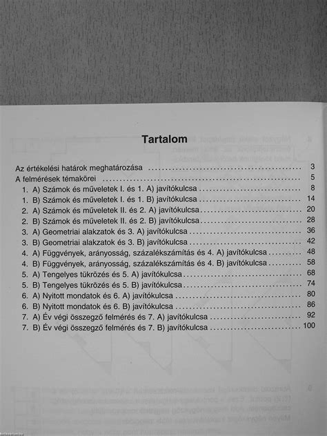 Hajdu S Ndor Matematika Felm R Feladatsorok Jav T Kulcsok