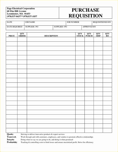 Free Requisition Form Template Excel Of Stationery Requisition Form Template Templates Data