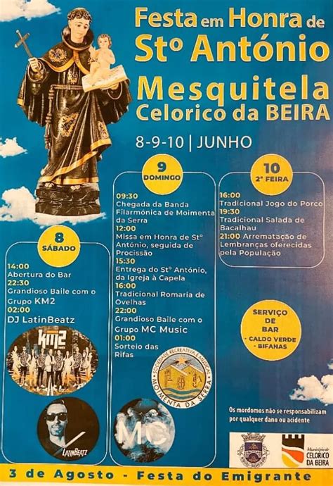 Festas De Santo Ant Nio Mesquitela