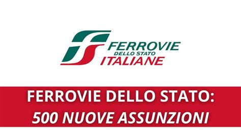 500 ASSUNZIONI FERROVIE DELLO STATO TUTTI I DETTAGLI Younipa