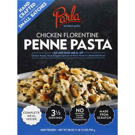 Parla Penne Pasta Chicken Florentine 28 Oz Delivery Or Pickup Near