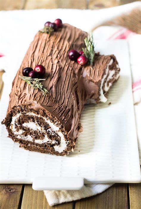 Buche De Noel Yule Log Cake Yule Log Cake Recipe Yule Log Recipe