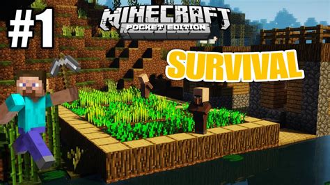 Minecraft Pe Survival Series Part Mcpe Survival Gameplay Minecraft