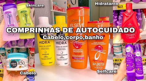 VLOG COMPRINHAS DE AUTOCUIDADO Cabelo Corpo Skincare Banho