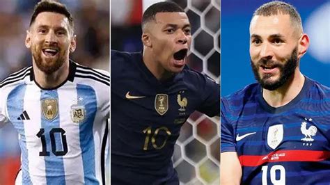 Lionel Messi Kylian Mbappe And Karim Benzema Battle For FIFA Best