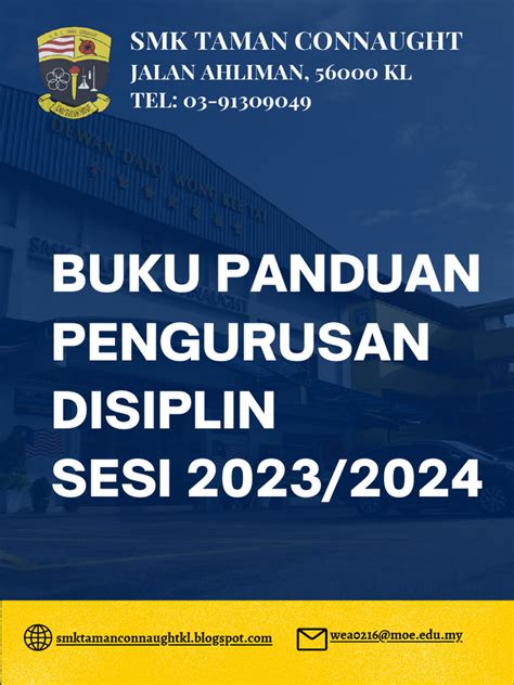 Buku Panduan Pengurusan Disiplin Smktc 2023 Pdf