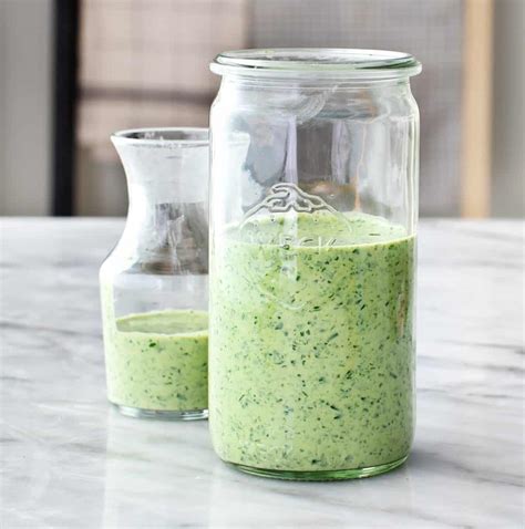 Green Goddess Dressing Recipe Love And Lemons