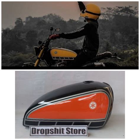 Jual Tangki Japstyle Bratstyle Bratcafe Caferacer Scrambler Tracker