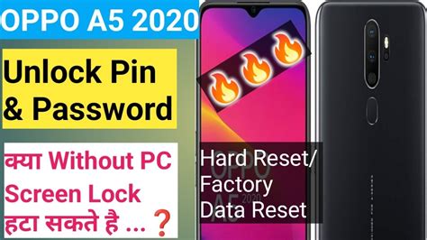 How To Remove Screen Lock OPPO A5 2020 How To Hard Reset OPPO A5