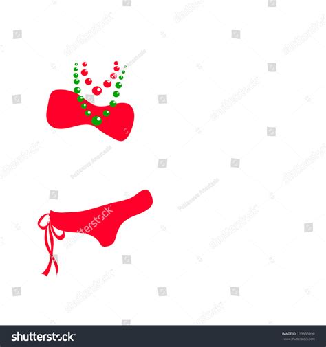 Bikini Girl Stock Vector Royalty Free 113855998 Shutterstock