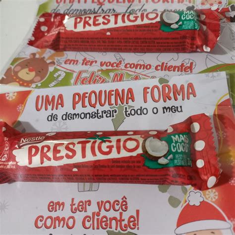 Cartão Com Prestígio Natal Elo7 Produtos Especiais