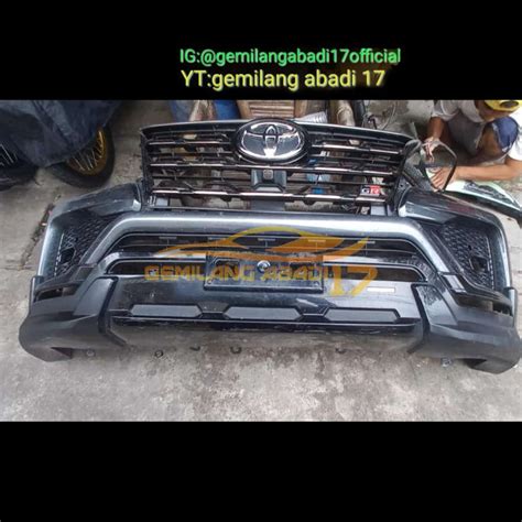 Jual Bumper Fortuner Vrz 2021 GR Kelengkapan Seperti Foto Shopee