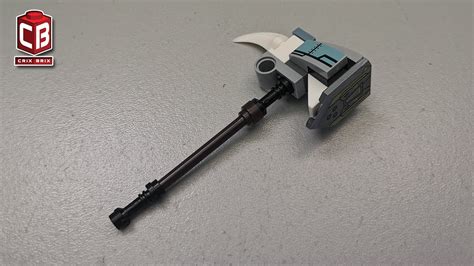 How To Build Lego Weapon Hammer 2 Unofficial Lego Moc Lego Legomoc