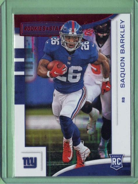 Amazon Rookies And Stars Red Saquon Barkley Rookie