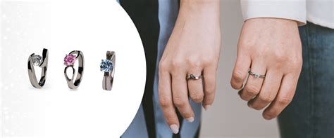 Women's Gem Collection - Quality Titanium Rings | Titanium Rings