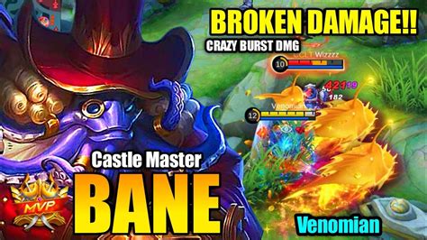 Bane Revamped Epic Skin Bane Castle Master Top Global Bane Gameplay