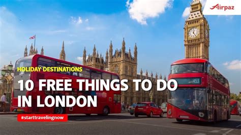 Top 10 Free Things To Do In London Youtube