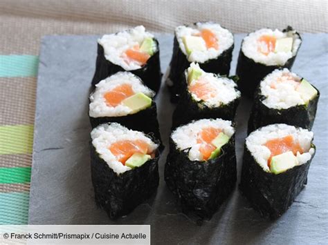 Makis Au Saumon Et Lavocat Facile D Couvrez Les Recettes De