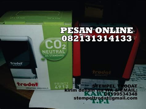 Stempel Online Jasa Pembuatan Stempel Trodat 4912 Terdekat