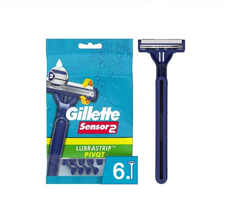 GILLETTE SENSOR 2 6CT – Ranger Wholesale