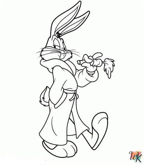 100 Disegni Bugs Bunny Da Colorare Stampabili Gratuitamente