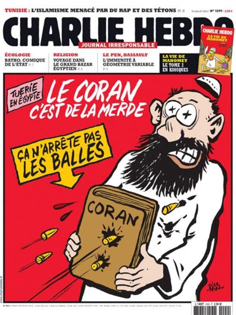 Las portadas de Charlie Hebdo sobre el Islam el Corán y Mahoma