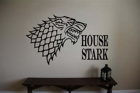 Game Of Thrones House Of Lannister Stark Vinyl Wall Sticker Decals