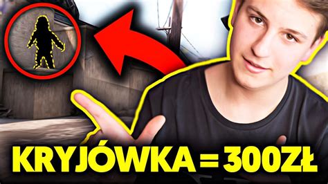 300ZŁ ZA NAJLEPSZĄ KRYJÓWKĘ W HIDE AND SEEK JACOBA w CSGO Z WIDZAMI i